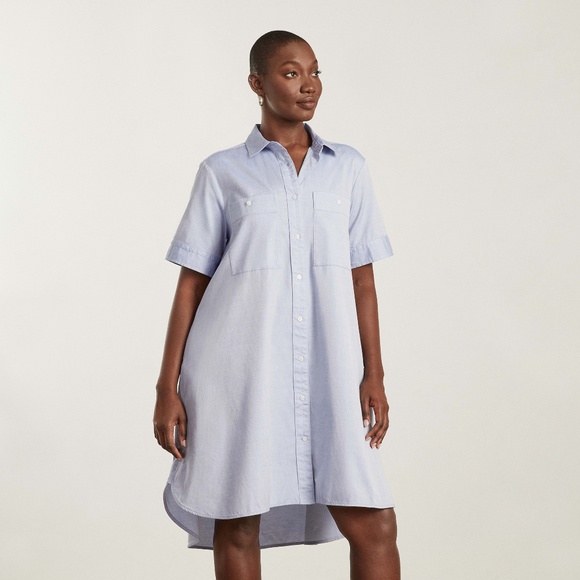 Everlane Women's Daytripper Dress in Slate Blue, Size Small - Picture 1 of 4